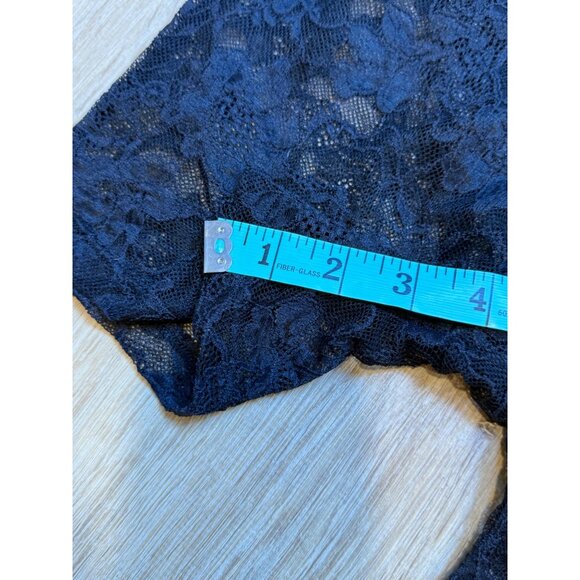 Victorias Secret Black Lace‎ Boxer Briefs S Comfortable Stretch NWT - Picture 3 of 6